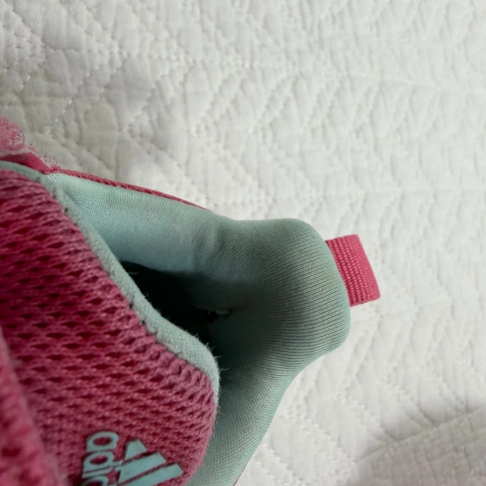 Kids Adidas Minnie Mouse Pink Running Shoes Size 7.5K‎ Toddler Girls